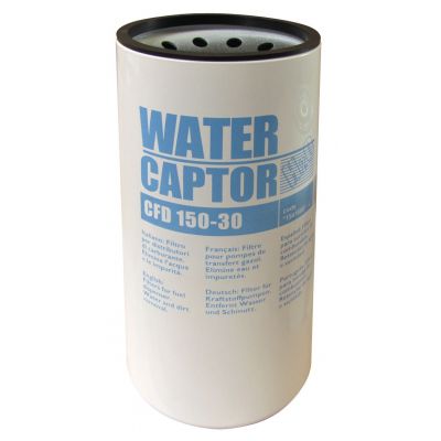 Filtro con separatore d’acqua, max. 150 l/min